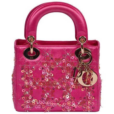 lady Dior bag pink